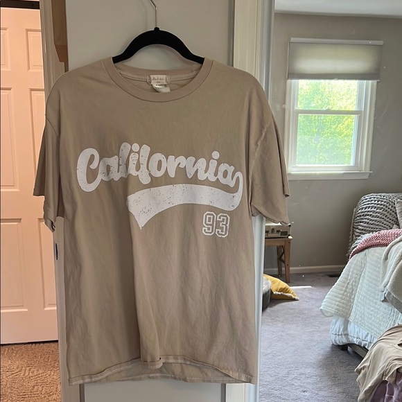 Altar'd State Tops - Altard State Beige 'California 93' Graphic T-Shirt size s/m